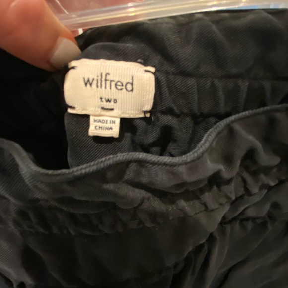 Wilfred Black Slouch Pants - Picture 1 of 3